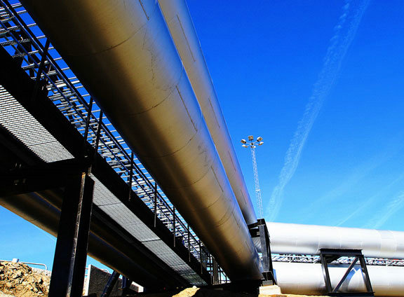 萊賽激光某管道施工篇應用成果